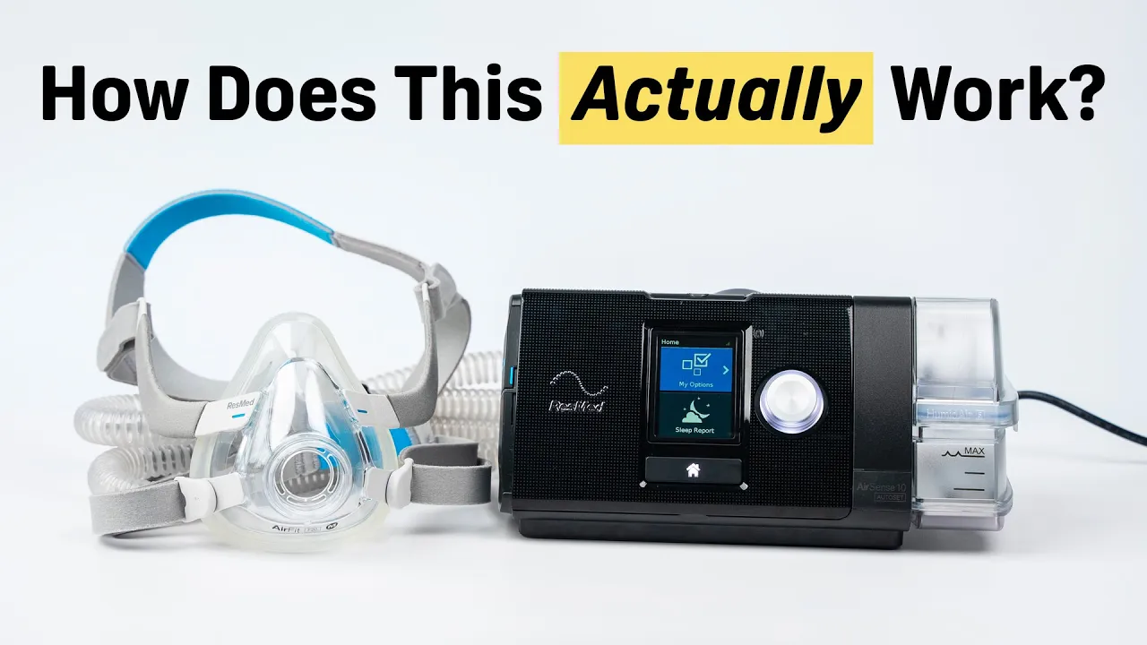 How Does a CPAP Machine Work? - Sleep Apnea Therapies Explained 