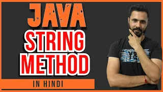 Java tutorial in Hindi for beginners Strings in Java Important Methods of Java String in Hindi