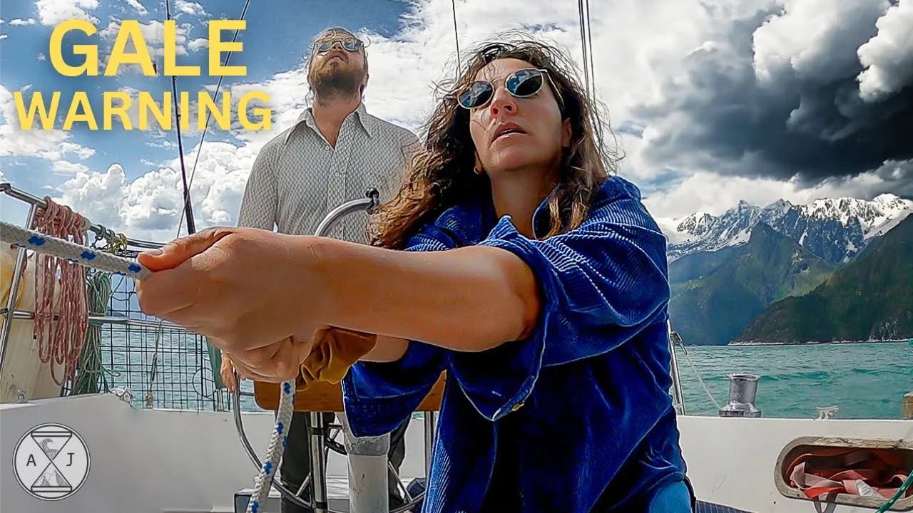 BATTLING WILD WINDS Sailing into BC’s Largest Fjords | A&J Sailing S3Ep.8