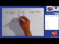 TSIA Math Help Function Notation Step by Step