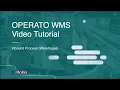 Operato WMS Tutorial - Unloading Warehouse