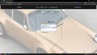 Rent A Car Project With Web API and Angular 11