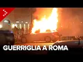 Download Lagu Guerriglia a Roma dopo il corteo nazionale pro Pal: auto data a fuoco, polizia risponde con idrante
