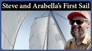 Sailing His Own Boat for the First Time – Episode 275 – Acorn to Arabella: Journey of a Wooden Boat