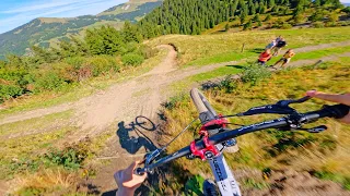 full send in morgins the best downhill day in switzerland