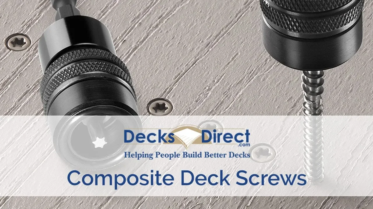 Composite Deck Screws