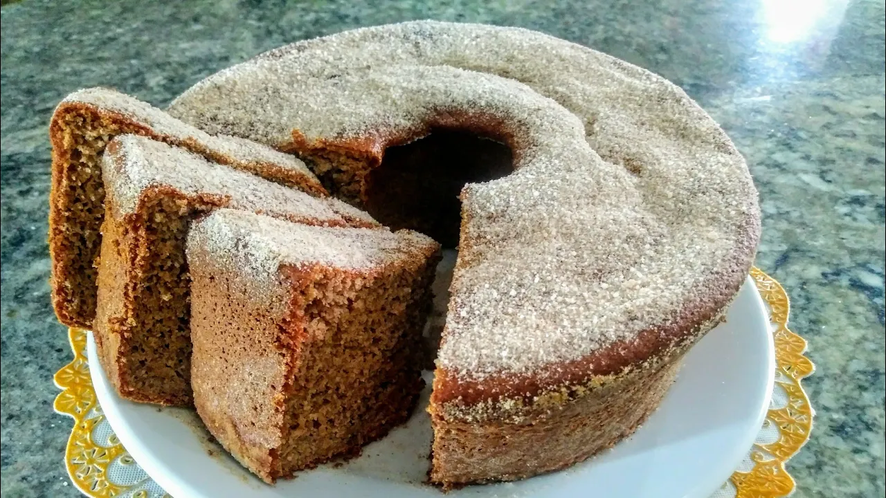 BOLO INTEGRAL DE MAÇÃ