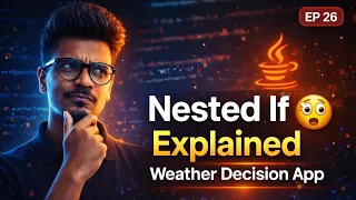 Nested If in Java Build Real Decision System Project Java Full Course 2026 Ep 26