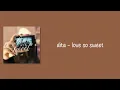 LYRICS | dita - love so sweet