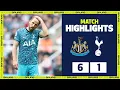 NEWCASTLE UNITED 6-1 SPURS HIGHLIGHTS