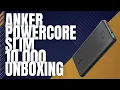 Anker Powercore Slim 10 000 Unboxing