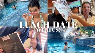 Come with us on our LUNCH DATE! *picking outfits, too many chips, books!, etc.*