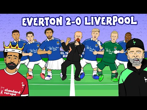 Download MP3 🔵Everton END Liverpool's Title Hopes!🔵 (Spirit of the Blues 2-0 Parody Goals Highlights)