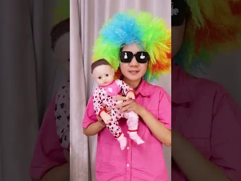 coco helps the baby! #funny #pets#coco #puppy