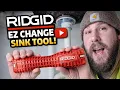 Plumbing Made Easy RIDGID EZ Change tool review Demo