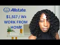 Allstate is Paying 1 Work From Home Jobs 2025