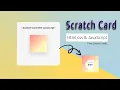 Scratch Card With JavaScript