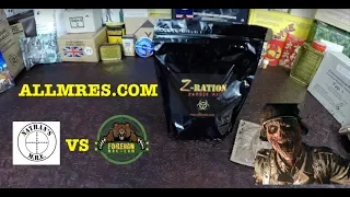 mre review pizza zombie ration double review with art from foreignmre com 