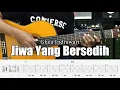 Download Lagu Jiwa Yang Bersedih - Ghea Indrawari - Fingerstyle Guitar Tutorial + TAB \u0026 Lyrics
