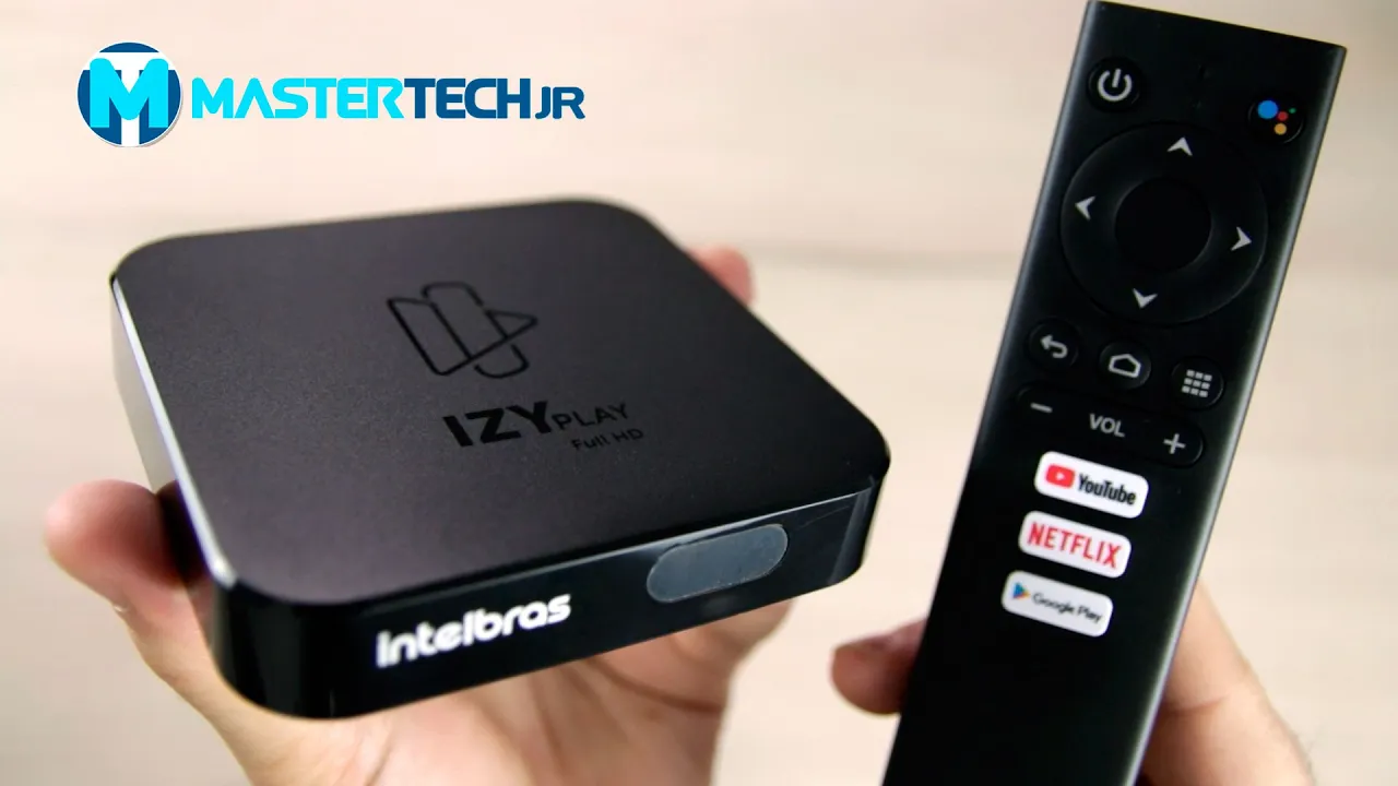 TV BOX Intelbras IZY Play - o Android TV (MI BOX) da Intelbras