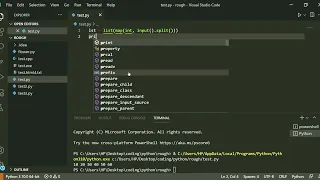 How to create a list from space seperated integers Python tricks Competitive Programming