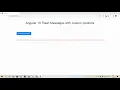 Angular 10 Flash Message Working Example