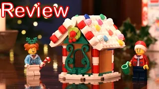 LEGO Barnes & Noble Exclusive Gingerbread Lane Review! (6550806)