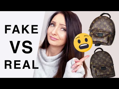 Download MP3 REAL VS FAKE Louis Vuitton Palm Springs Mini Backpack Comparison