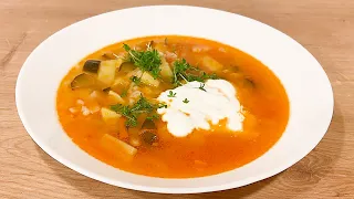 ВКУСНЕЙШИЙ РАССОЛЬНИК с перловкой и солеными огурцами. Рецепт как приготовить рассольник с перловкой