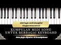 KUMPULAN MIDI SONG DANGDUT TERBARU 2024 || UNTUK BERBAGAI MEREK KEYBOARD || BISA DIPUTAR DI HP