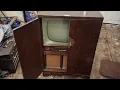 Lagu Vintage Philco TV Record Player Combo Initial Checkout Plus Various Updates