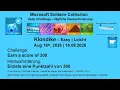 Solitaire Daily Challenges Klondike - Easy Aug 16th 2026