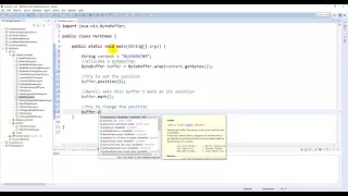 Java NIO - ByteBuffer mark demo