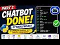 Build a Python Chatbot Part 2 Complete Chatbot Project From Scratch Made Easy For Beginners
