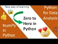 Python NumPy Numerical Python library in Python Part 3