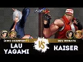 KOF XV ▰ LAUYAGAMI (Ángel/Hinako/Chizuru) 🆚 KAISER (Kyo/Terry/Ryo)🎞️Replay Match - 12/25