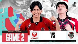 BTR vs AE | Regular Season Week 4 Day 3 | Game 2 | #MPLIDS18