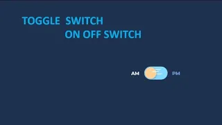 Change the background color with a toggle click using HTML CSS and JavaScript
