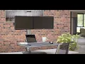 Triple Monitor Sit Stand Workstation - Video 12 of 1