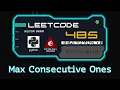 Max Consecutive Ones LeetCode Python Algorithm Visualization