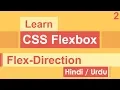 CSS Flexbox Flex-Direction Tutorial in Hindi Urdu