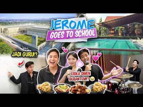 Download MP3 KELILING SEKOLAH SULTAN! CERITA CINTA ERIKA OWEN!? MALAH BERANTEM!?😂 | JEROME GOES TO SCHOOL