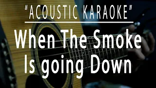 Download When the smoke is going down - Scorpions (Acoustic karaoke) MP3