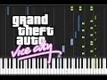 GTA Vice City - Main Title Theme [Piano Tutorial] (♫)