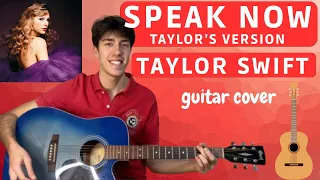 Download Taylor Swift - Speak Now (EASY guitar cover with tabs|chords on screen) 🎸🎶 MP3