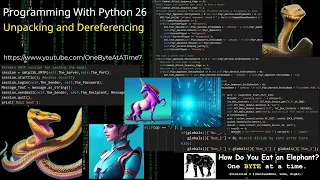Programming With Python 26 Unpacking and the Operator