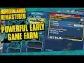 Borderlands Remastered Powerful Early Game Farms Easy XP High Tier Weapon SDUs Good Gear