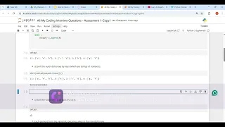 Python Coding Interview Questions Assessment 1 - Dictionary Transformation Sorting Tasks Explained