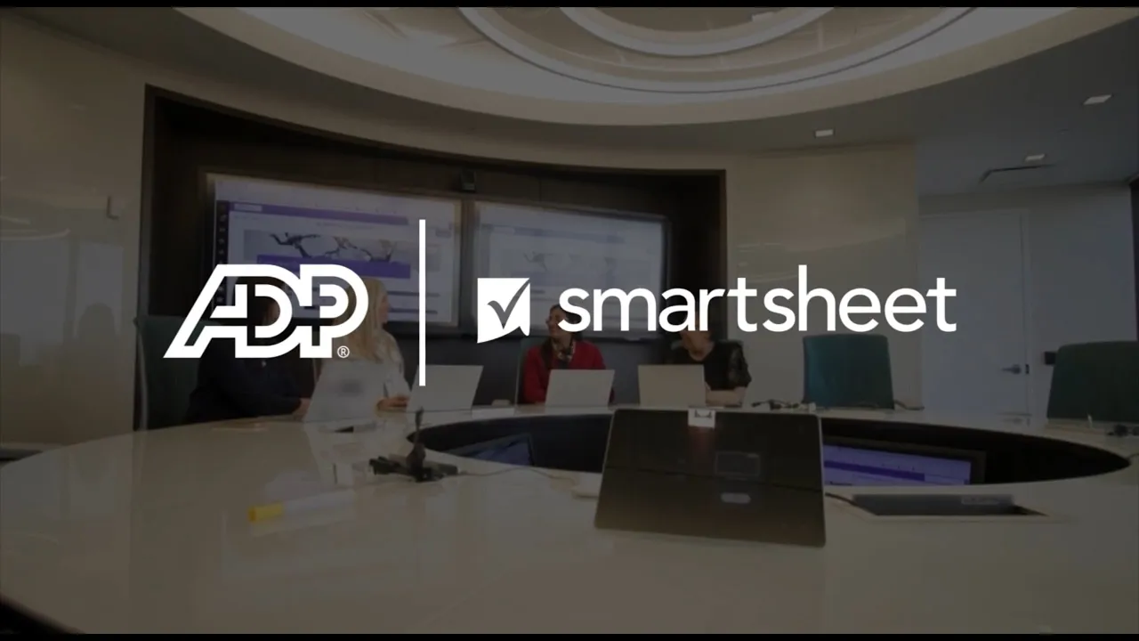 Smartsheet — ADP & Smartsheet: Managing Projects (YouTube video ad)