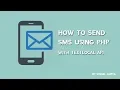 How to send SMS using PHP Textlocal API